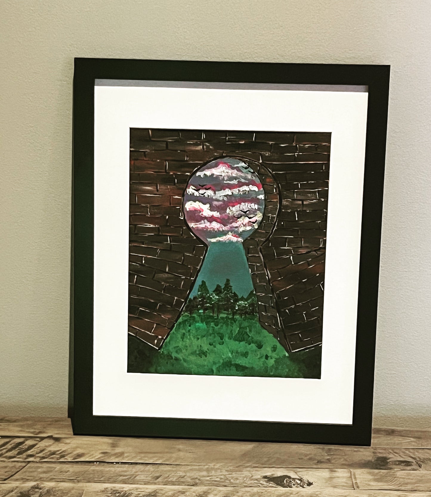 Keyhole Small Painting