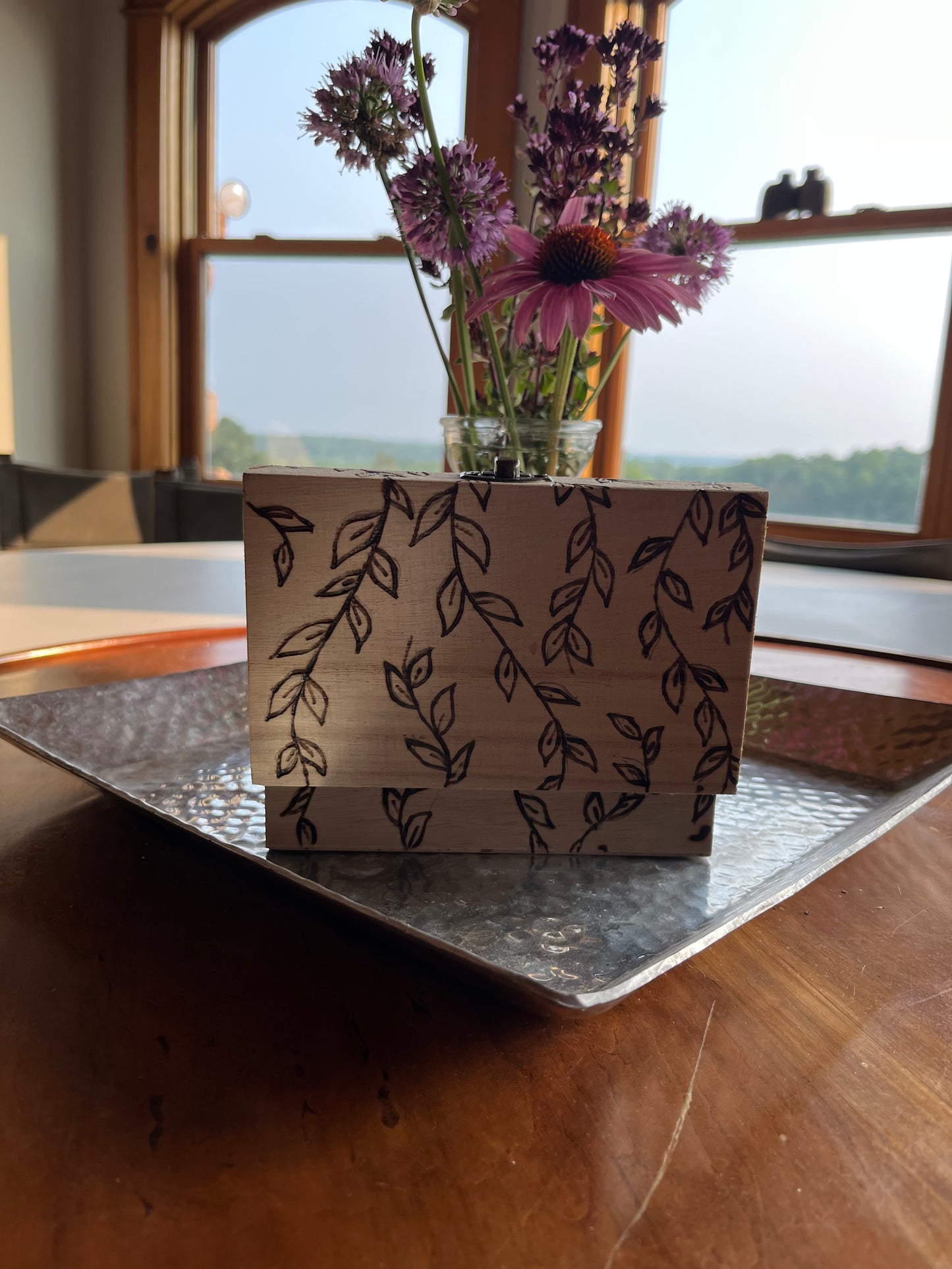 Vine Small Wood Box