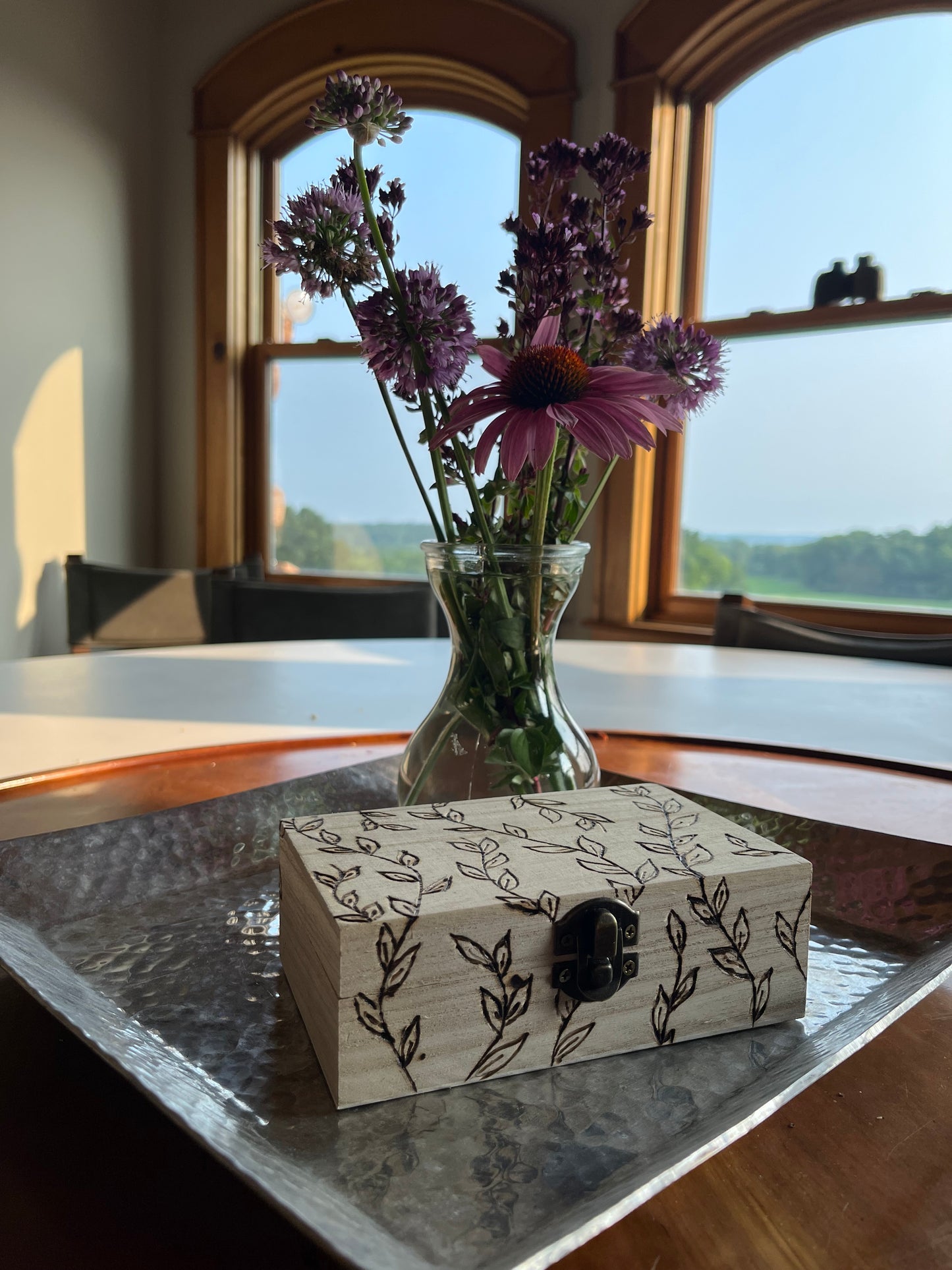 Vine Small Wood Box