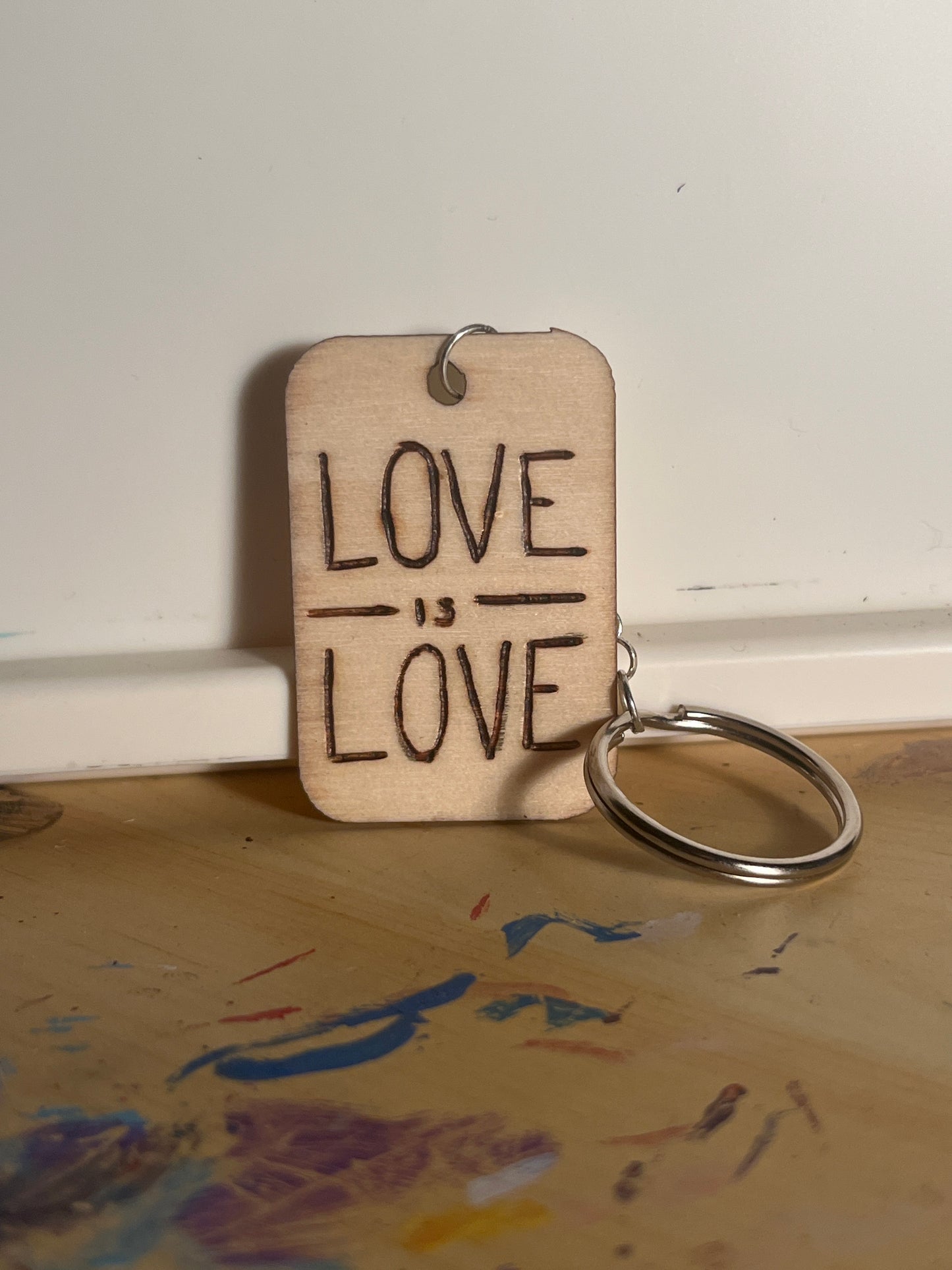 “Love is Love” Keychain