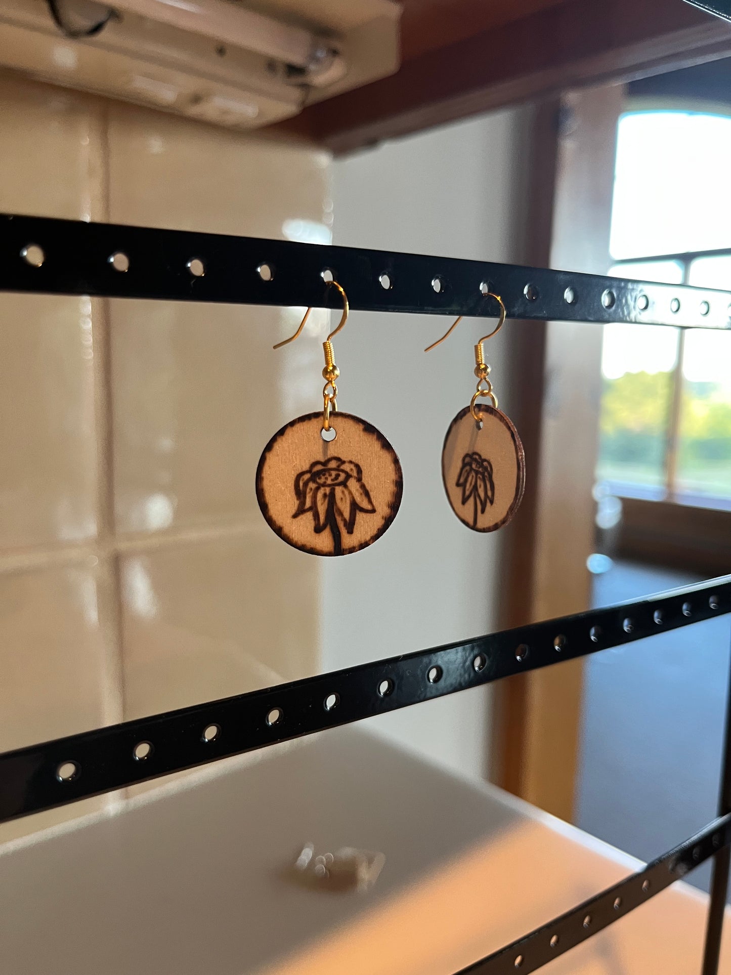 Simple Flower Small Earring