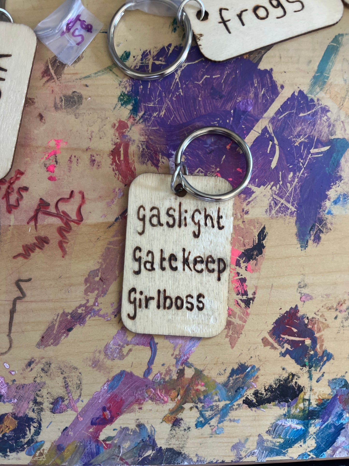 Gaslight gatekeep girlboss