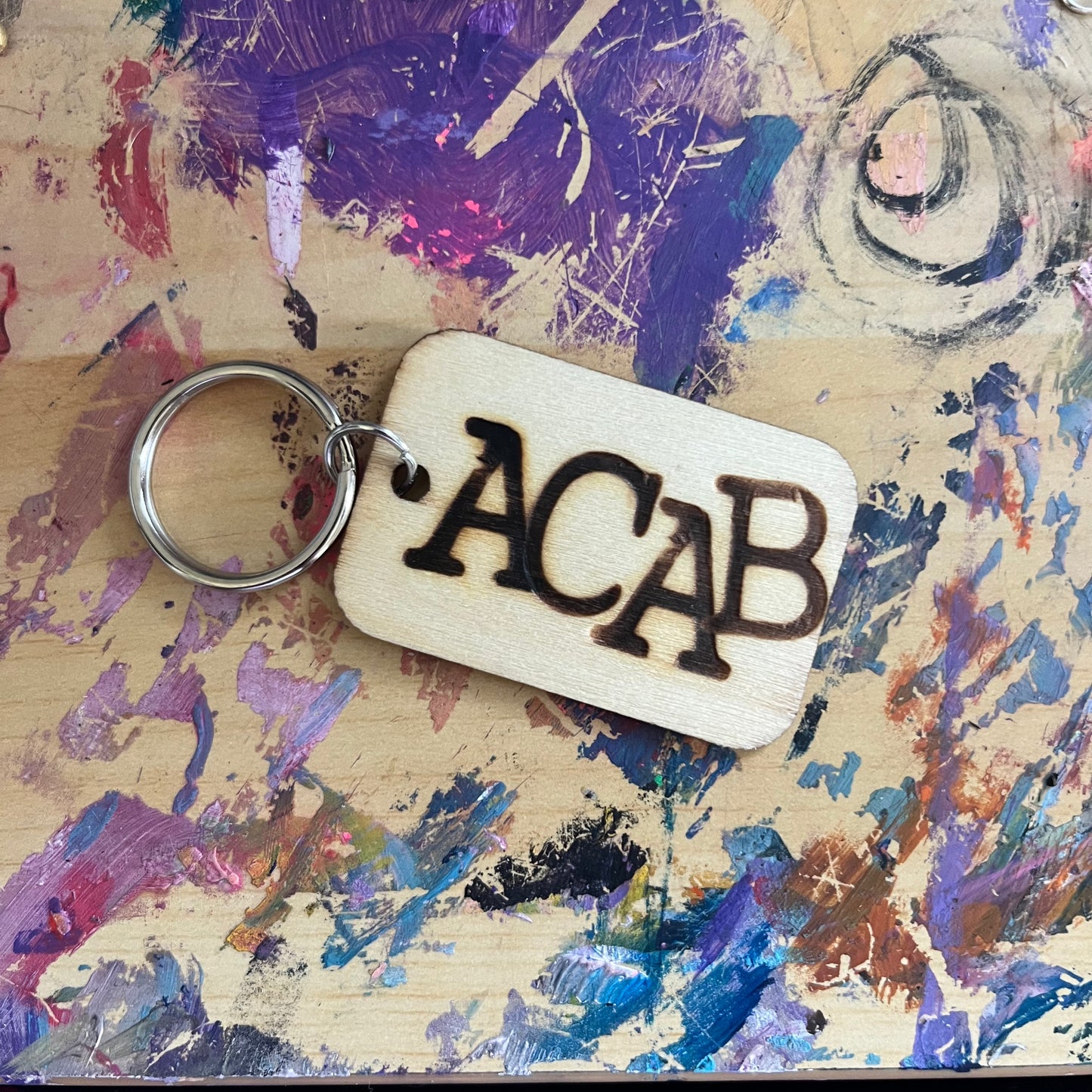 ACAB keychain