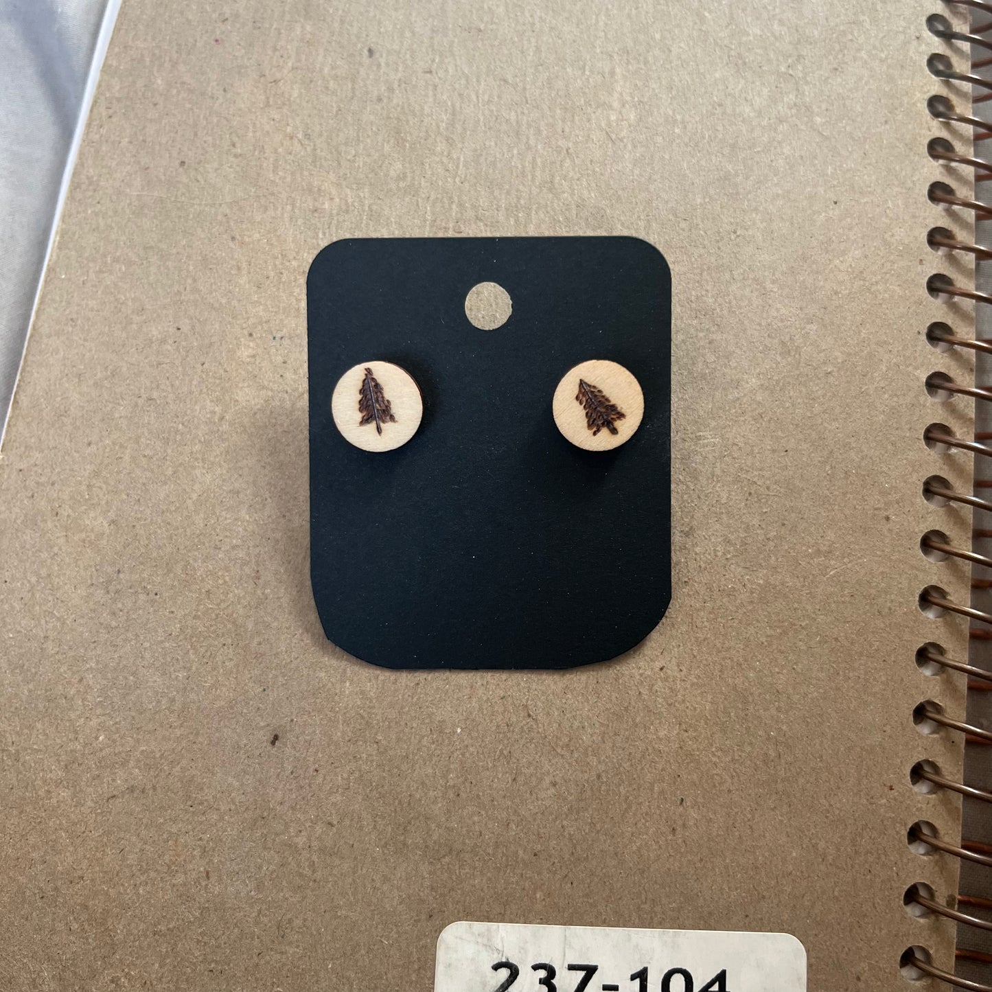 Single Tree Stud Earring