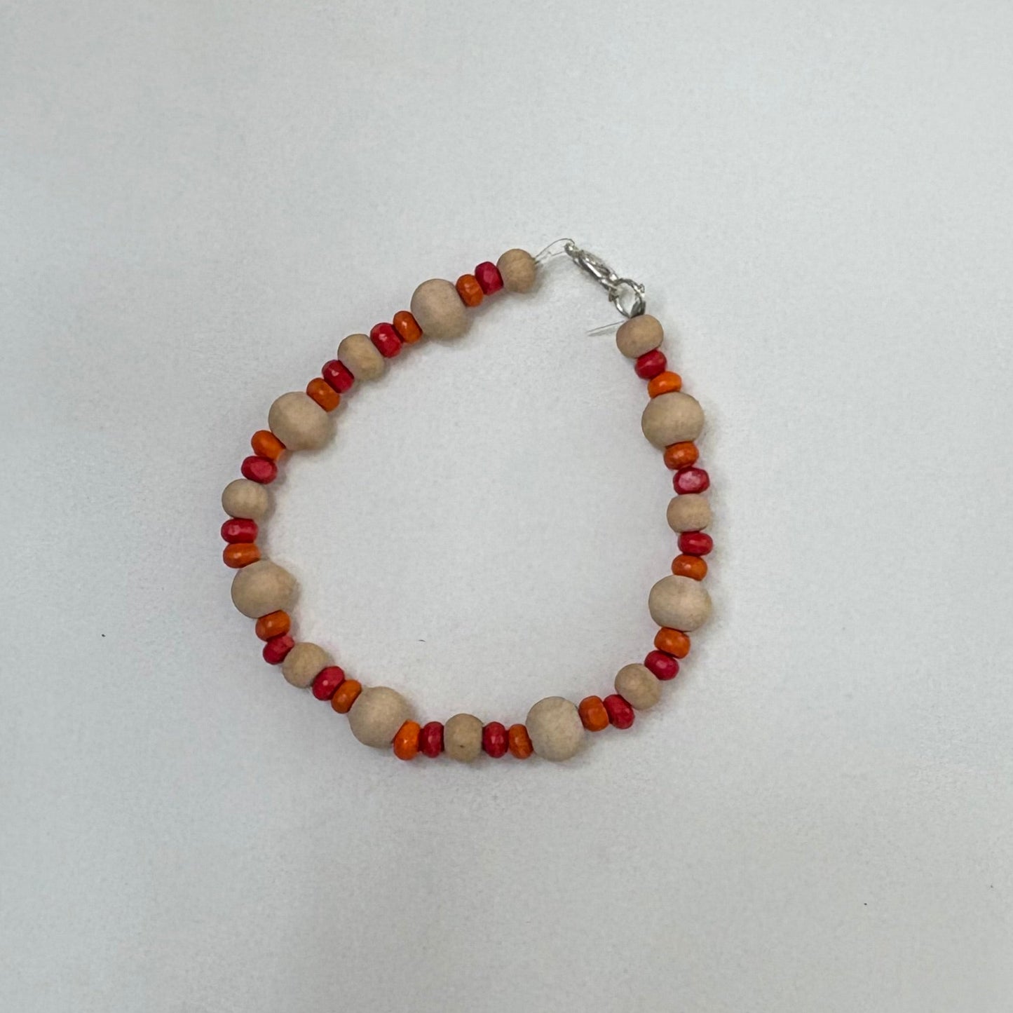 Orange and Red Bracelet