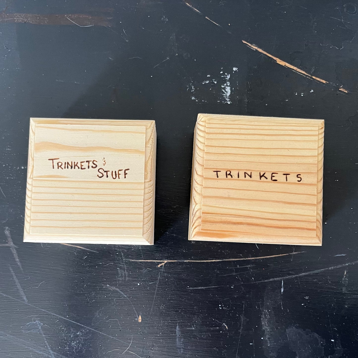 Trinket boxes small
