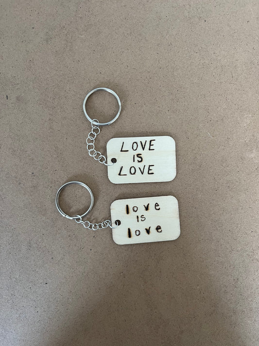 “Love Is Love” keychain V2
