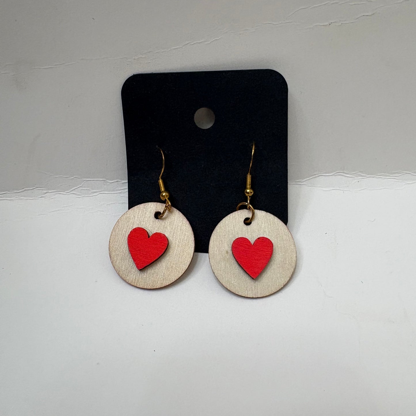 Red Heart Small Earring